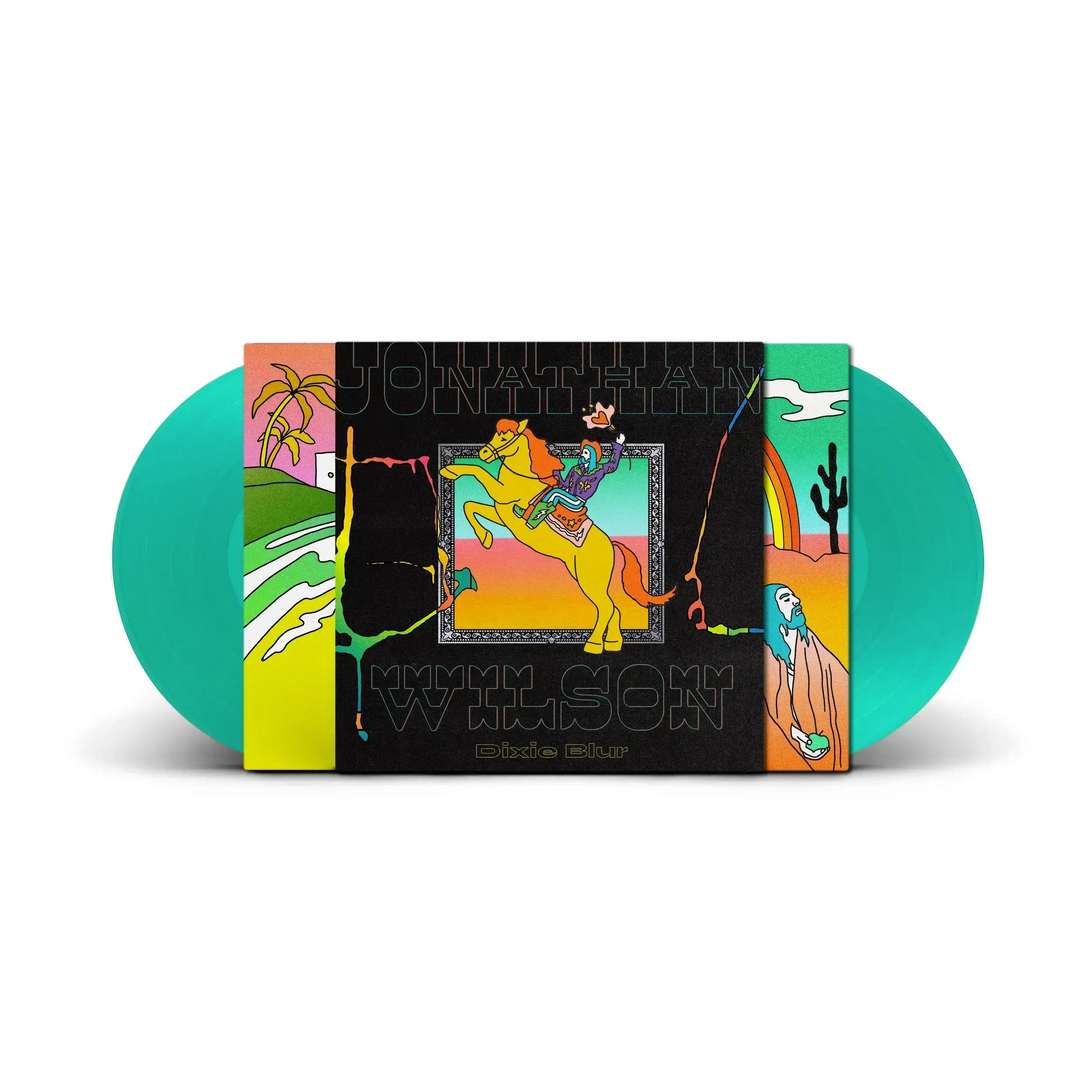 米2LP Jonathan Wilson Dixie Blur BELLA995VX Bella Union /00520 Jonathan Wilson - Dixie Blur – Bella Union